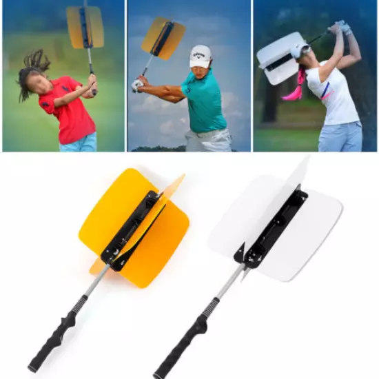 NEW Golf Fan Trainer Warm-up Trainer Yellow/White For Opening Ceremony, Birthday