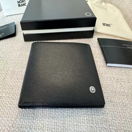 Montblanc 4810 Westside 8cc Bifold Wallet Black Leather (BEAUTIFUL CONDITION)