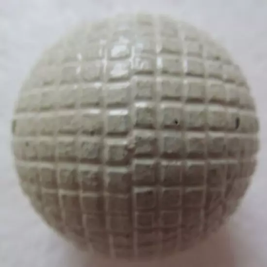 ORIGINAL VINTAGE NO NAME GUTTA PERCHA GOLF BALL-NEVER PLAYED