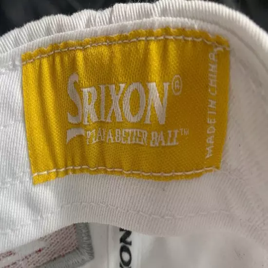 Srixon Golf Z-Star Stitch Tour Adjustable Hat Cap - White Unisex