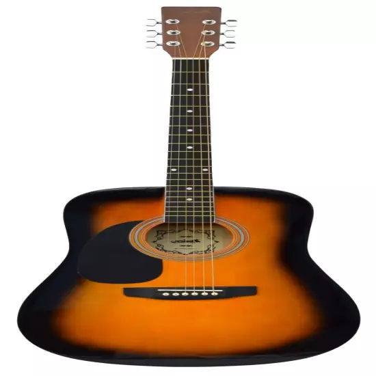 Left-Handed Acoustic Guitar Full Size 5 Colors (Setup Included, Free Ship USA)