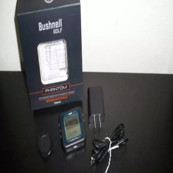 Bushnell Golf GPS Rangefinder Phantom Magnetic Mount Bluetooth and Wall Charger