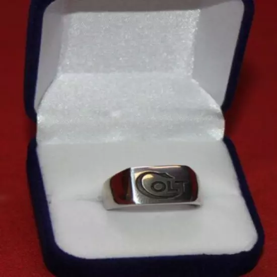 COLT FIREARMS Colt Stainless Steel Ring Size 11