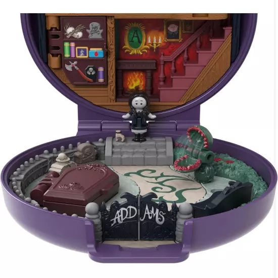 MATTEL Collectors Polly Pocket The Addams Family - Brand New - Fast Shipping