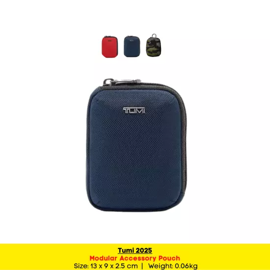 TUMI Navy Blue Modular Pouch New WITH TAG Tumi Accessories