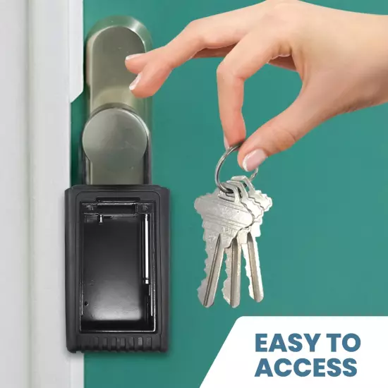 Key Lock Box LB-003 - Hide a Key Outside for Your House - Realtor, Spare Key, Co