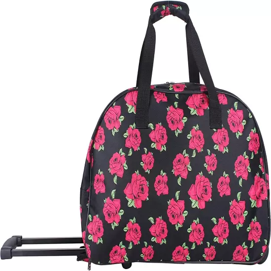 Betsey Johnson Unisex Carry-On Luggage Collection 2 - Roller Duffle Bag