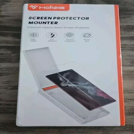 Mohave Screen Protector Mounter Galaxy S22 Ultra HD 2 Pcs