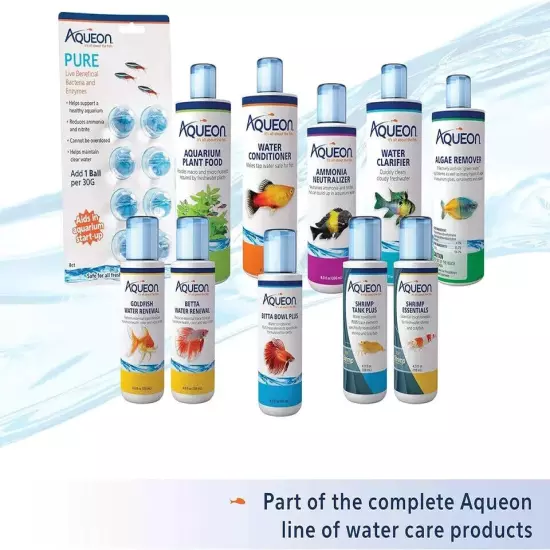 Aqueon Aquarium Water Conditioner Bottle 16 ounces