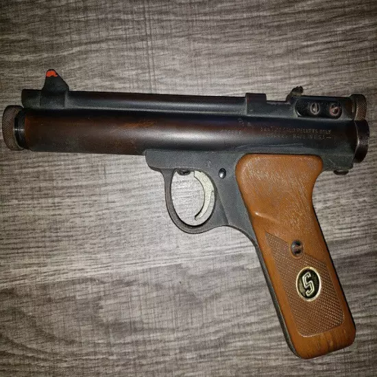 Vintage Sheridan E Series .20 5mm Pellet Pistol. 