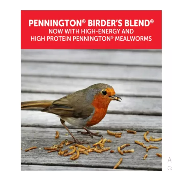 Pennington Select Birder's Mealworm Blend, Dry Wild Bird Seed and Feed, 10 lb.