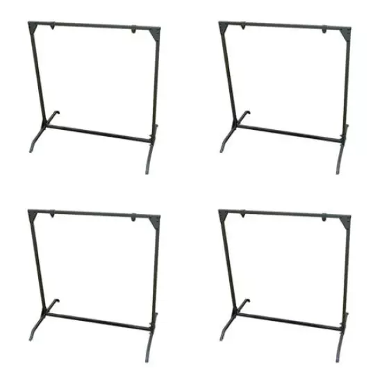 HME Products Bowhunting Archery Range Practice Shooting Target Stand (4 Pack)