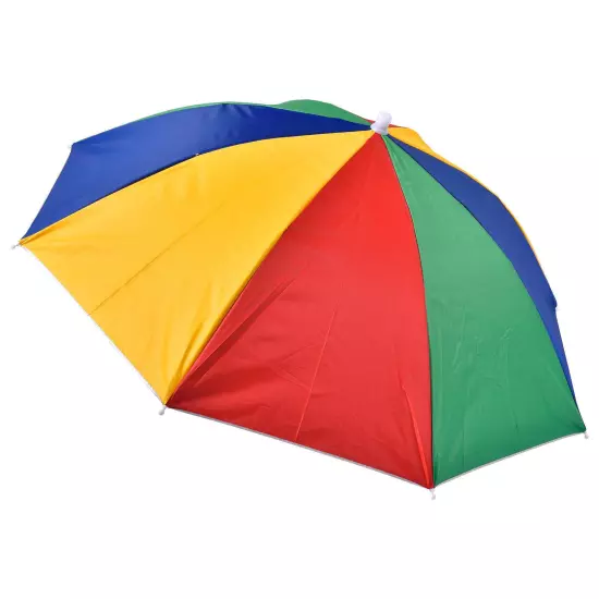 Umbrella HAT - Rain Sun Shade Sports Hiking Beach Fishing-Kids Adults Hands Free