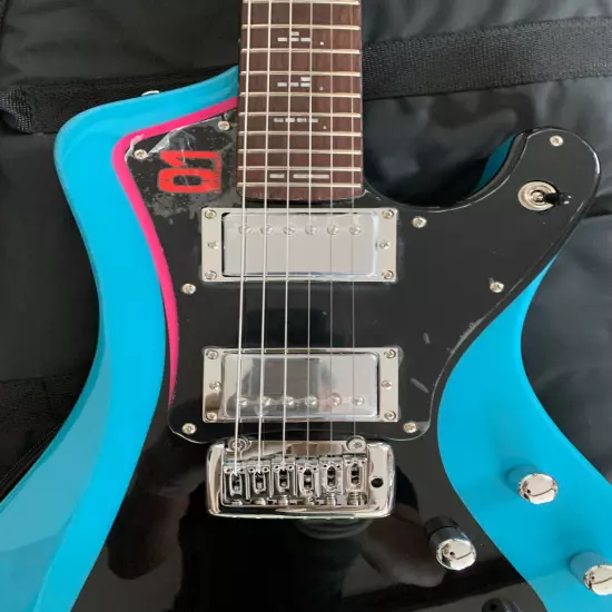 GrassRoots G-STREAM-Miku Hatsune Miku model electric guitar with gig bag JAPAN