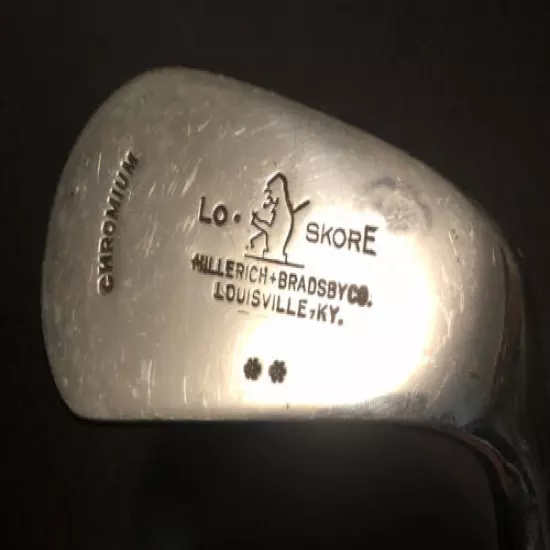 Hillerich & Bradsby Golf Club Lo Skore Mashie 7H Iron