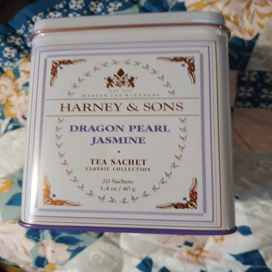 Harney Sons Dragon Pearl Jasmine 20 Tea Sachets 1 4 oz 40 g Kosher