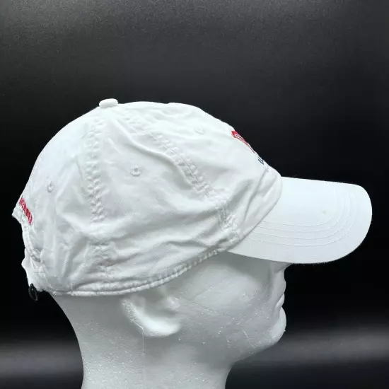 LACC 123rd U.S. Open Golf Hat White Cotton Adult Adj USGA Member ahead Used