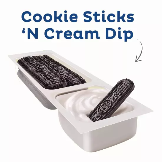 Handi-Snacks Cookie Sticks 'N Creme Dip Snack Packs, 20 Snack Packs