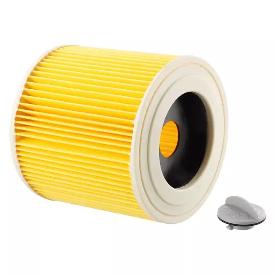 1 X Cartridge Filters For MV2 WD2.200 WD3.500 A2504 A2654 Vacuum Cleaner