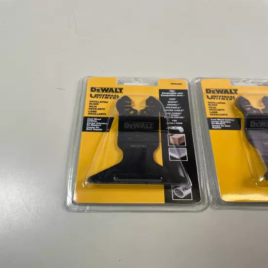 Dewalt Universal Oscillating Blade DWA4206 & DWA4207 Multi Tool Blades New