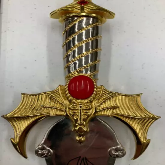 Beautiful Gold and Silver Accented Dagger with Wall Plaque 