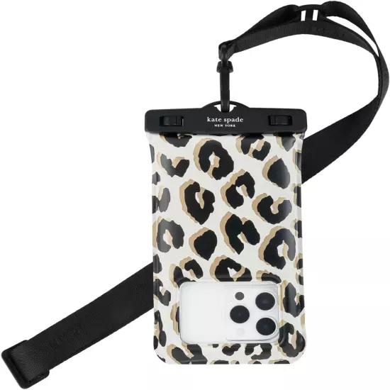 IP68 Floating Waterproof Phone Pouch - City Leopard