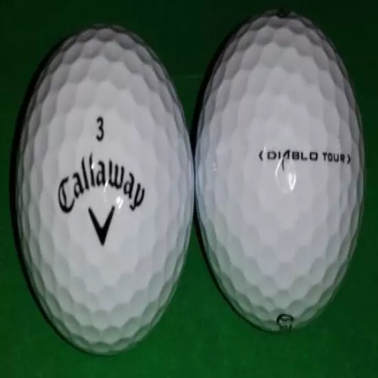 100 Callaway Diablo Tour Balls Grade AAAAA $85.00 with free ship