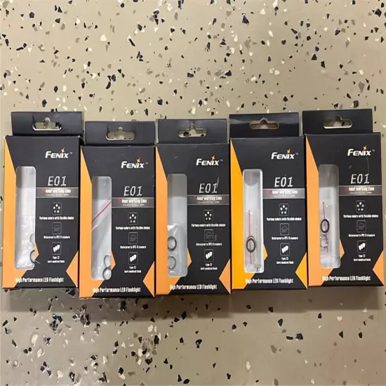 Empty Boxes for Fenix Flashlights for Collectible Storage