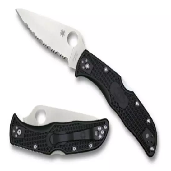 Spyderco C243SBK Endela Serrated Knife