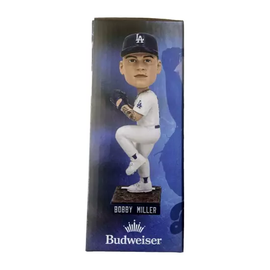 2024 LA Dodgers Bobby Miller Bobblehead SGA 7/3/24