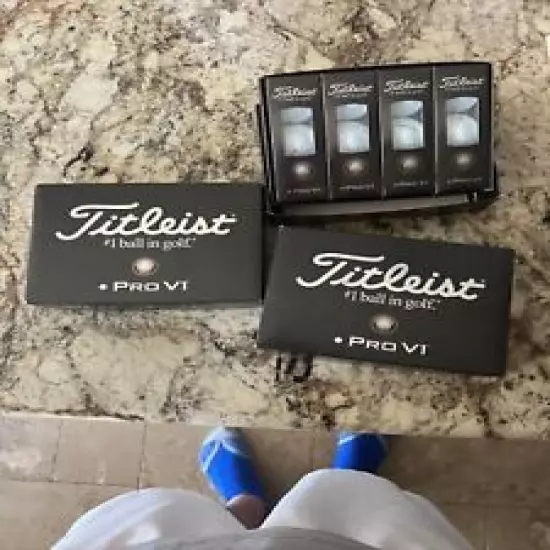 Titleist Pro V1 left dot tour issue 3 dozen