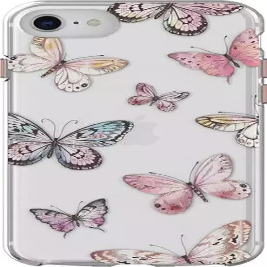 Karma by Body Glove Pink Butterflies Case - iPhone SE 8/7