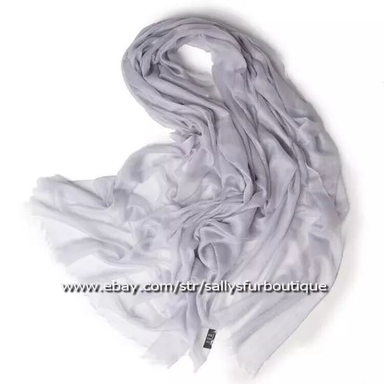 Sallys Pure Mongolian Cashmere 300s Wrap Shawl Ring Scarf Thin Soft 230 * 100 cm