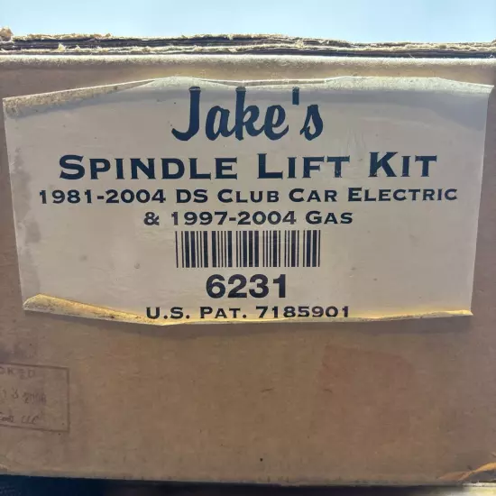 Jake’s Spindle Lift Kit 1981-2004 DS Club Car Electric & 97-2004 Gas. Read