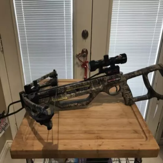 Parker Hammer325 Crossbow With Laser Bore Sighting Telescope New