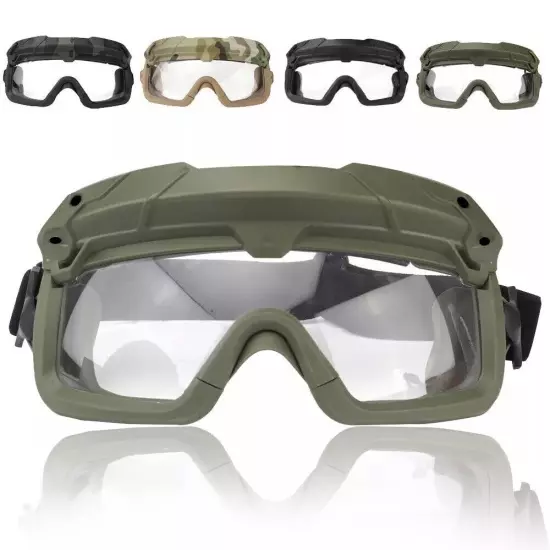 Tactical Shooting Glasses Military Ballistic Impact Protection Airsoft Goggles