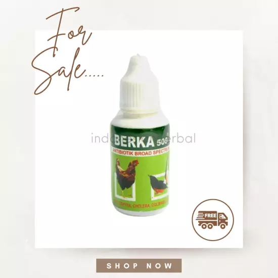 Berka 500 Treating defecation lime for Bird/Chicken/Hen/Chook/Poultry