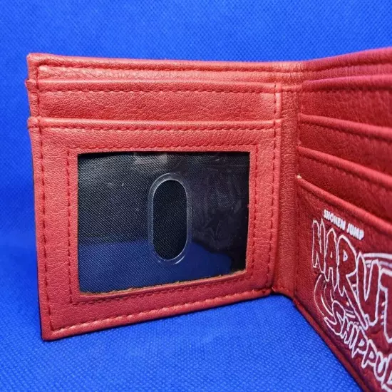 2007 Bioworld, Shonen Jump NARUTO SHIPUDEN, Faux Leather, Bi-fold Wallet