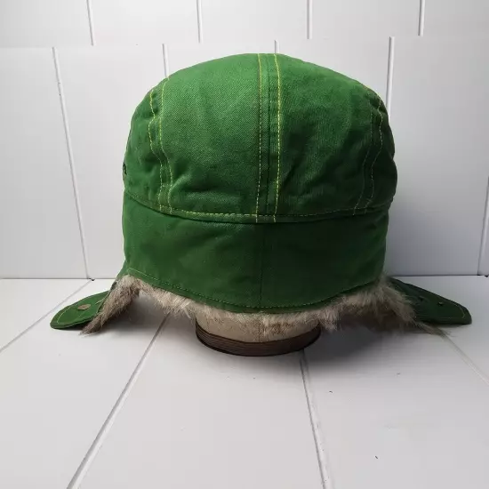 Green John Deere Trapper Winter Hat