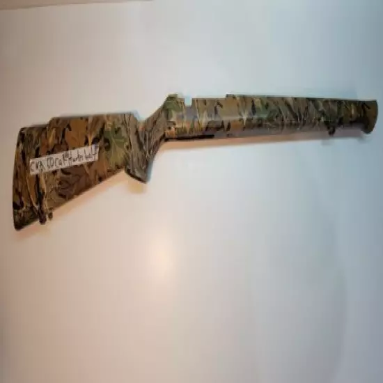 CVA Hunterbolt Inline Muzzleloader .50 Cal Rifle Advantage Camo Stock (B)