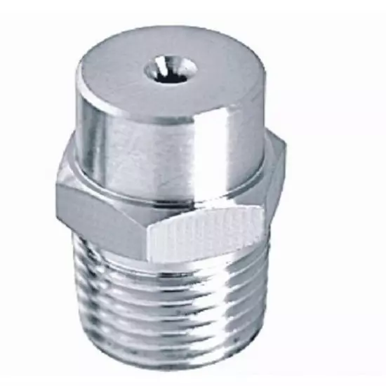 1pc 1/2" high pressure Cleaning Stainless steel Cone Spray Nozzle Aperture:6mm