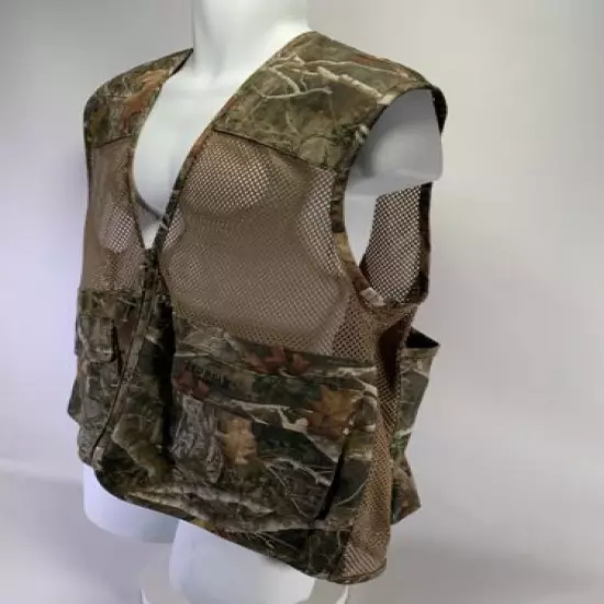 Vintage Redhead Camo Game Vest Dove Turkey Duck L Old School Camouflage