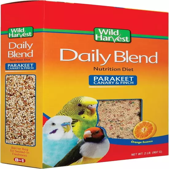 Daily Blend for Parakeet, Canary, Finch & Small Birds 2Lb