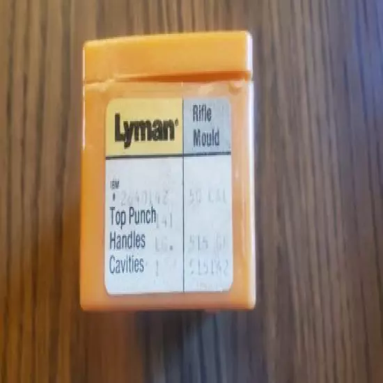 Lyman 50 Cal Single Cavity Bullet Mold 405 GR - 457193