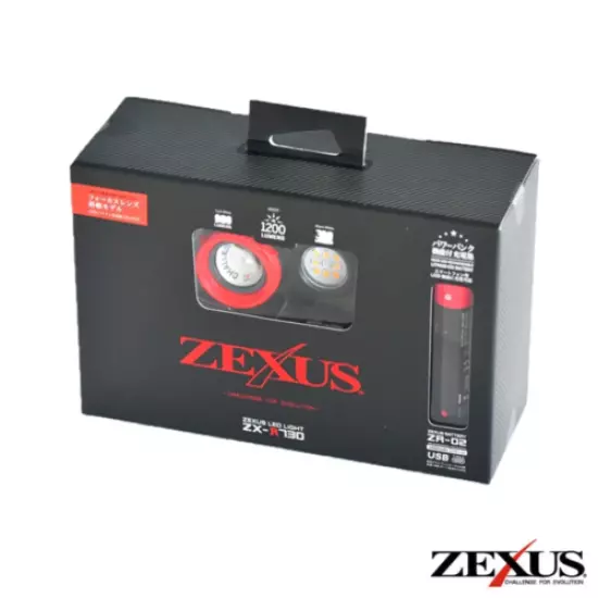 ZEXUS ZX-R730 1200 LUMEN RECHARGABLE HEADLAMP- Combined Shipping!!