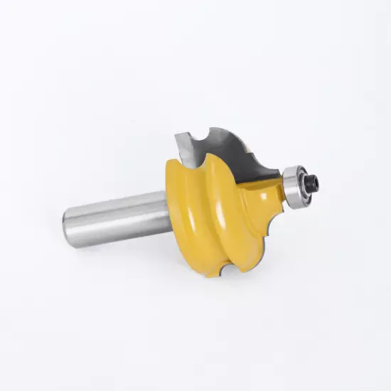 1/2in(12.7mm) 12mm Shank Classical and Bead Molding and Edging Router Bit 44.5mm