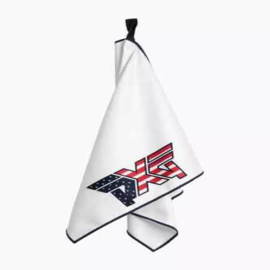 New White 2022 PXG Stars and Stripes Players Towel