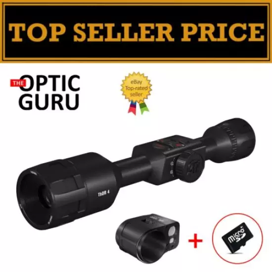 ATN Thor 4 640 1.5-15x Thermal Scope + FREE Set: ABL 1000 + SD Card