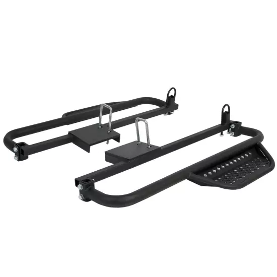 For Club Car DS Set of 2 New Golf Cart Nerf Bars / Running Boards Side step