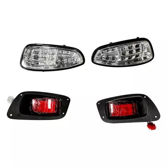 EZ-GO RXV 2016+ GOLF CART LED High / Low Beam LIGHT KIT Headlights Taillights